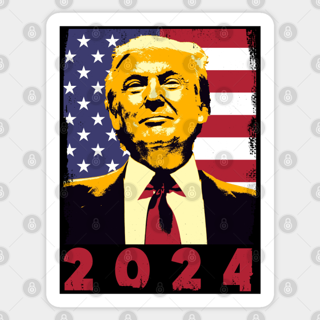 2024 Trump 2024 2024 Sticker TeePublic